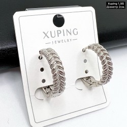 Сережки Xuping 10808 (2,0 см.)